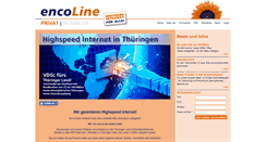 Desktop Screenshot of encoline.de